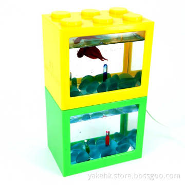 Office small size acrylic fish tank